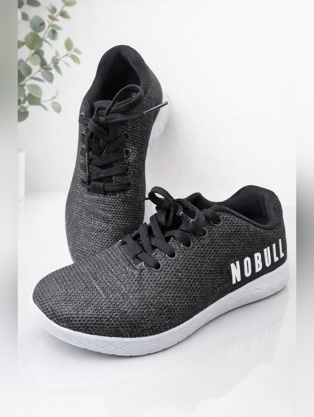 NO BULL Outwork Training Mens Size 5 / Women's 7 Shoes Black Athletic Sneaker